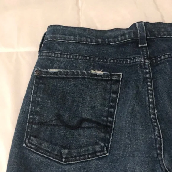 7 For All Mankind Roxanne denim blue jeans - Picture 8 of 10